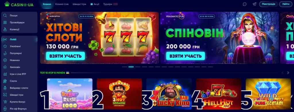 ігрові автомат казино юа